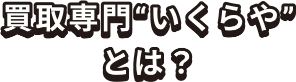 専門店いくらやとは？