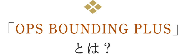 「ops bounding plus」とは？